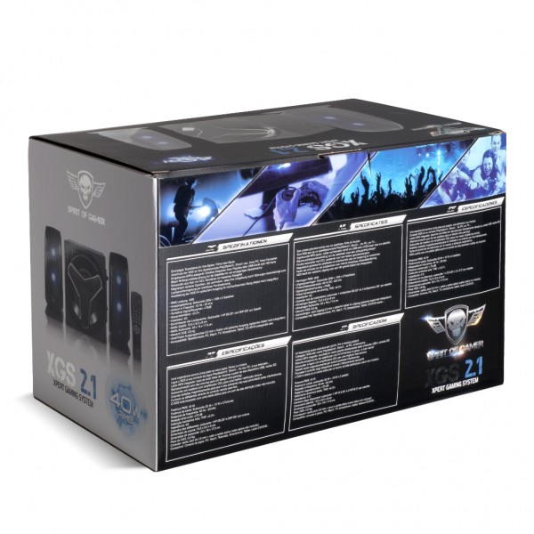 Spirit Of Gamer - XGS 2.1 - Enceinte PC - Rue du Commerce