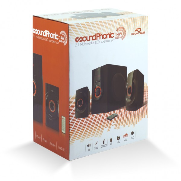 Enceinte ADVANCE 2.0 SOUNDPHONIC 6W RMS