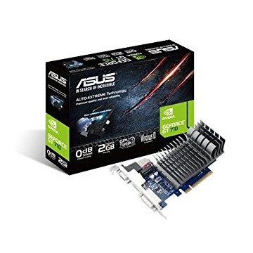 Carte graphique ASUS GEFORCE GT 710 - PCI-E, 2 Go DDR3, GV-N730-2GI