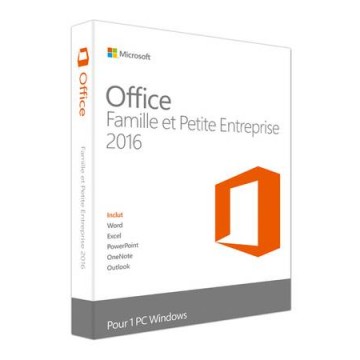 Microsoft Office Famille et Petite Entreprise 2016