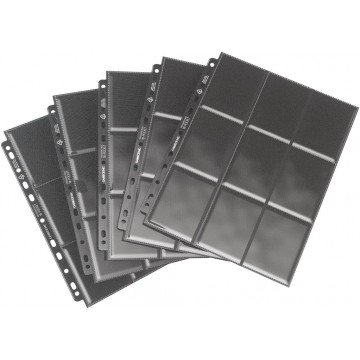 Feuilles pour classeurs Gamegenic 18 emplacements Feuilles pour classeurs Gamegenic 18 emplacements