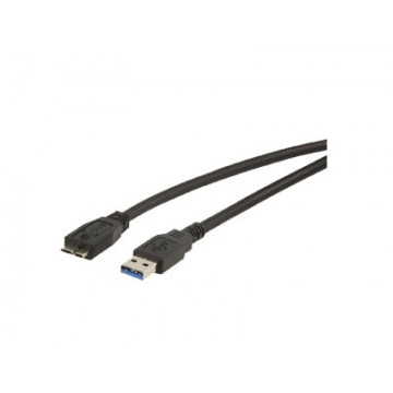 Cordon USB 3.0 Type A vers USB 3.0 Type MICRO B - 1.8 m, mâle/mâle