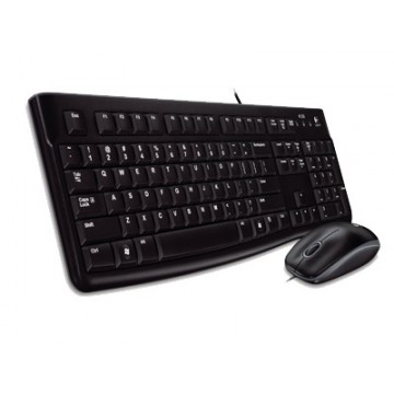 Pack clavier et souris LOGITECH DESKTOP MK120