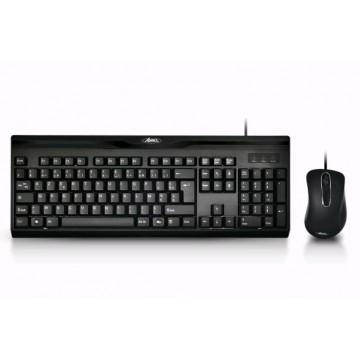 ADVANCE STARTER WIRED - PACK CLAVIER, SOURIS OPTIQUE (USB, NOIR