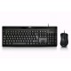 ADVANCE STARTER WIRED - PACK CLAVIER, SOURIS OPTIQUE (USB, NOIR