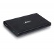 Boîter externe 2.5 pouces ADVANCE BX-2515ST - USB 2.0, alu, auto-alimenté, noir