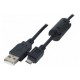 Cordon USB 2.0 Type A vers Micro-USB 2.0 Type B - 1.8 m, mâle/mâle