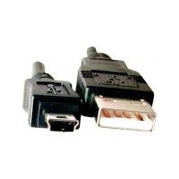 Cordon USB 2.0 Type A vers MINI-USB 2.0 Type B - 1.5 m, mâle/mâle