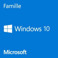Microsoft Windows 10 Familiale 64 bits, OEM